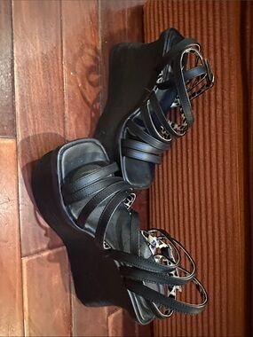 Demonia platform sandals